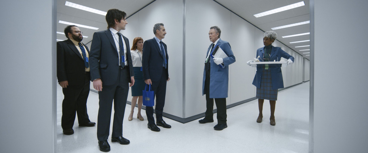 Christopher Walken pops up in a supporting role, playing an odd character. Maybe he’s just playing himself. – Pic courtesy of Apple