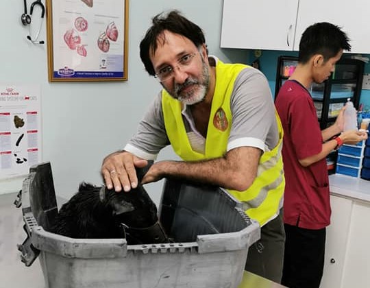 Dr Roslee is determined to continue his mission to spread awareness and 'plant' love for all living things in the hearts of children here. – Pic courtesy of Dr Roslee Abbas