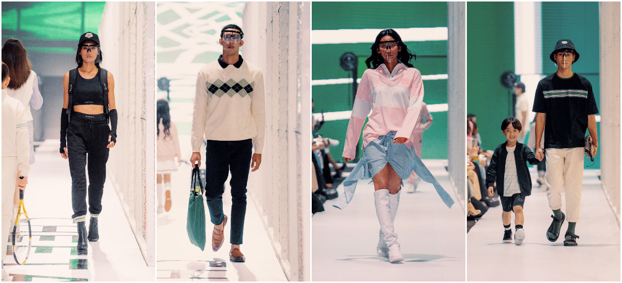 The collection featured looks inspired by the style and ambience from the Wimbledon Championships which the runway show is also directly inspired by. – Pic courtesy of Cheetah Malaysia/All Is Amazing