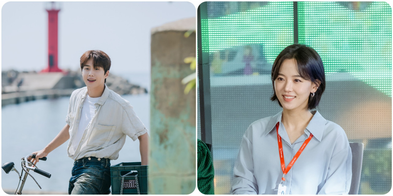  Du-sik of 'Hometown Cha-Cha-Cha' (left) and Won In-jae of 'Start-Up'. – Netflix pic