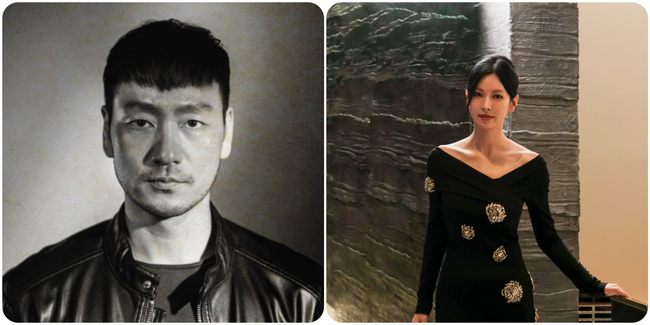 Berlin of 'Money Heist: Korea – Joint Economic Area' (left) and Cheon Seo-jin of 'The Penthouse: War in Life'. – Netflix pic