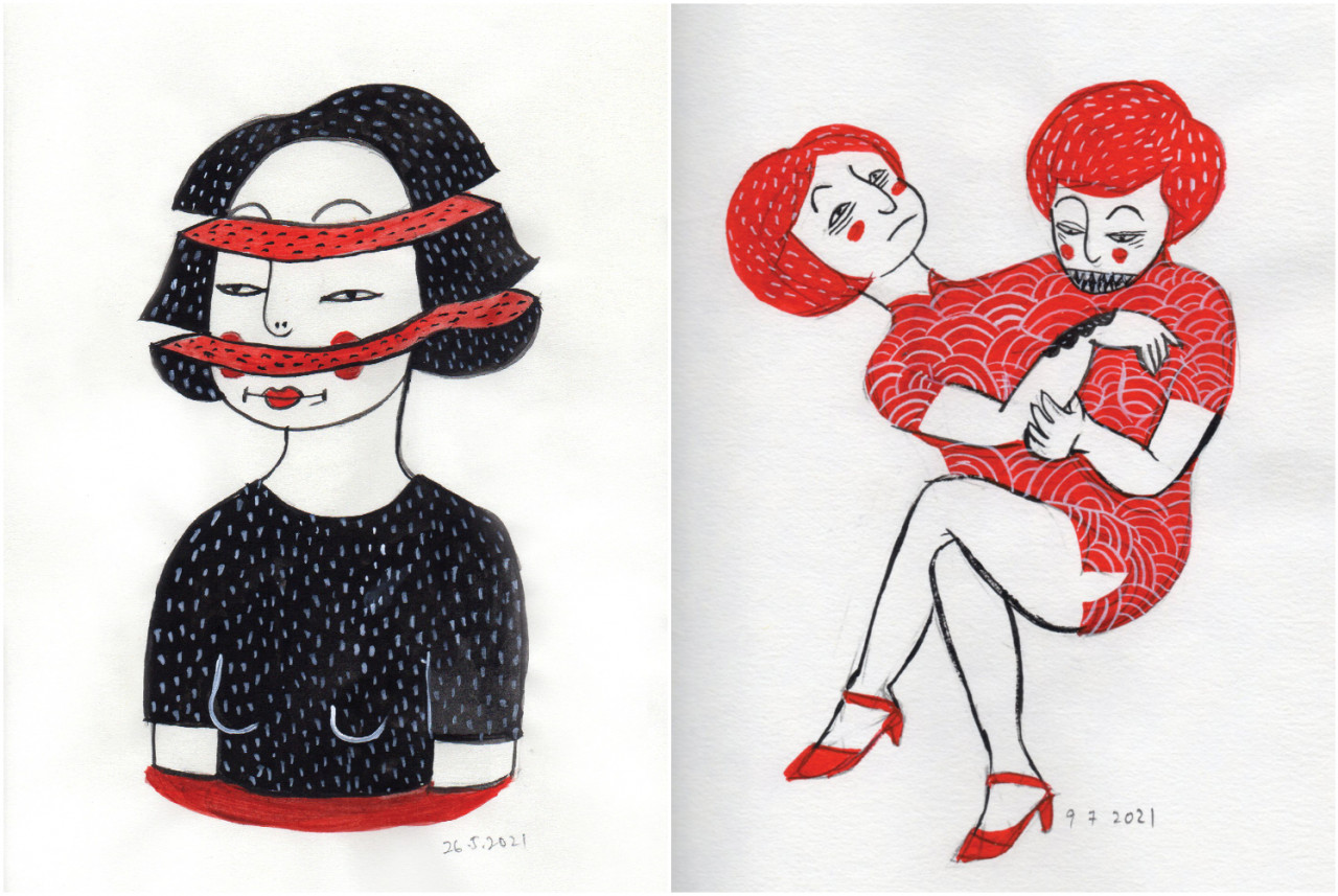 The founder and chief strategist of integrated communication agency SoCo is in the works to convert her 2D illustrations into gif animation. – Pic courtesy of Alexdrina Chong