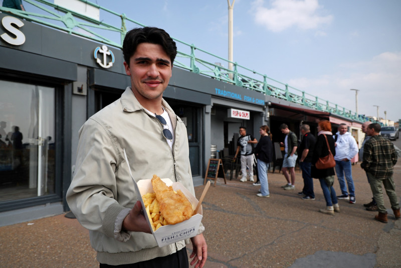 Cod of war: Ukraine batters British fish and chips