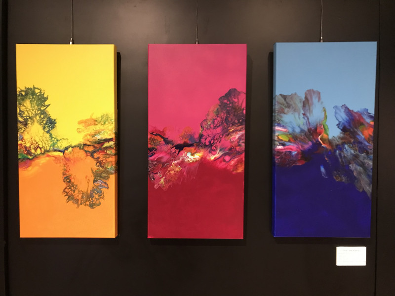 Fluid art in the time of Covid-19