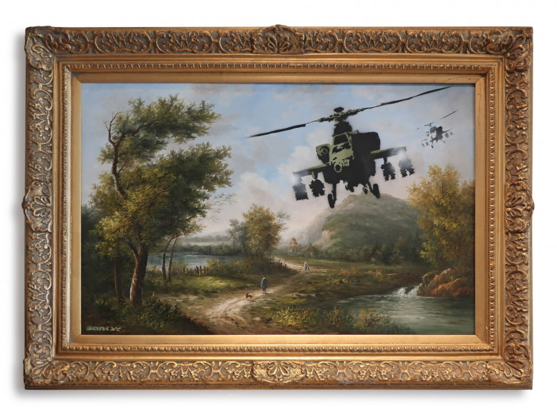 Robbie Williams parting with Banksy works, which will go up for auction