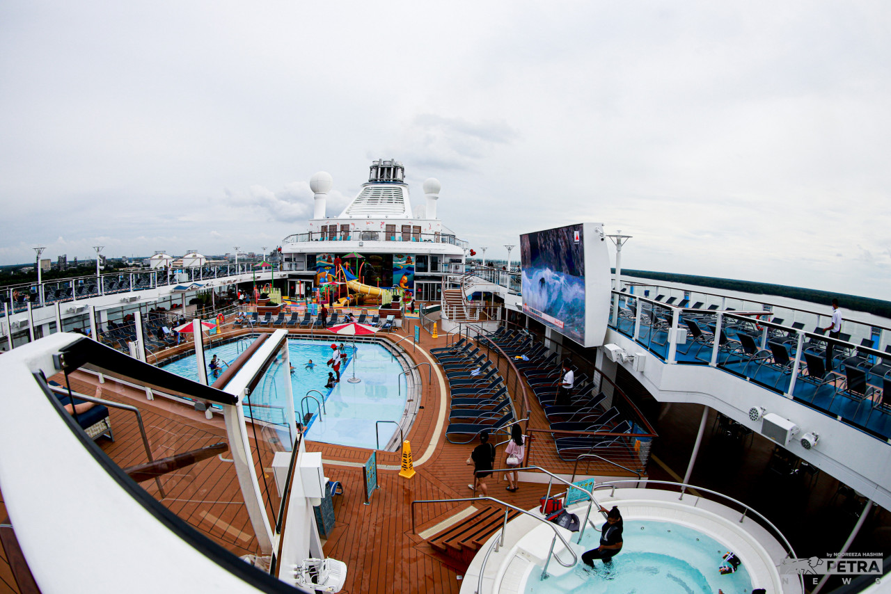 A view of the ship's deck. – NOOREEZA HASHIM/The Vibes pic