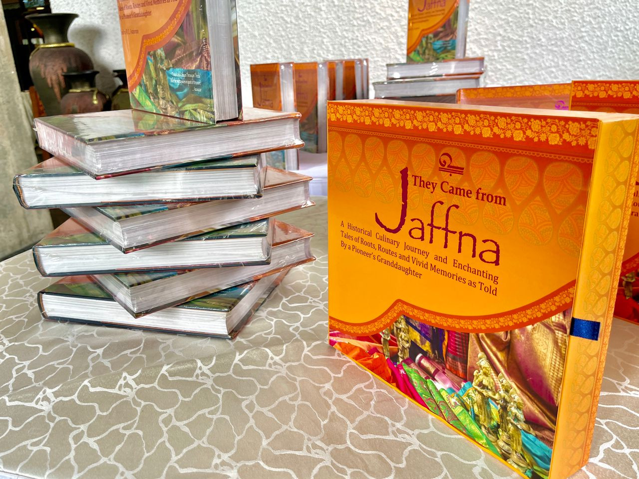 Copies of They Came From Jaffna. – KALASH NANDA KUMAR/The Vibes pic