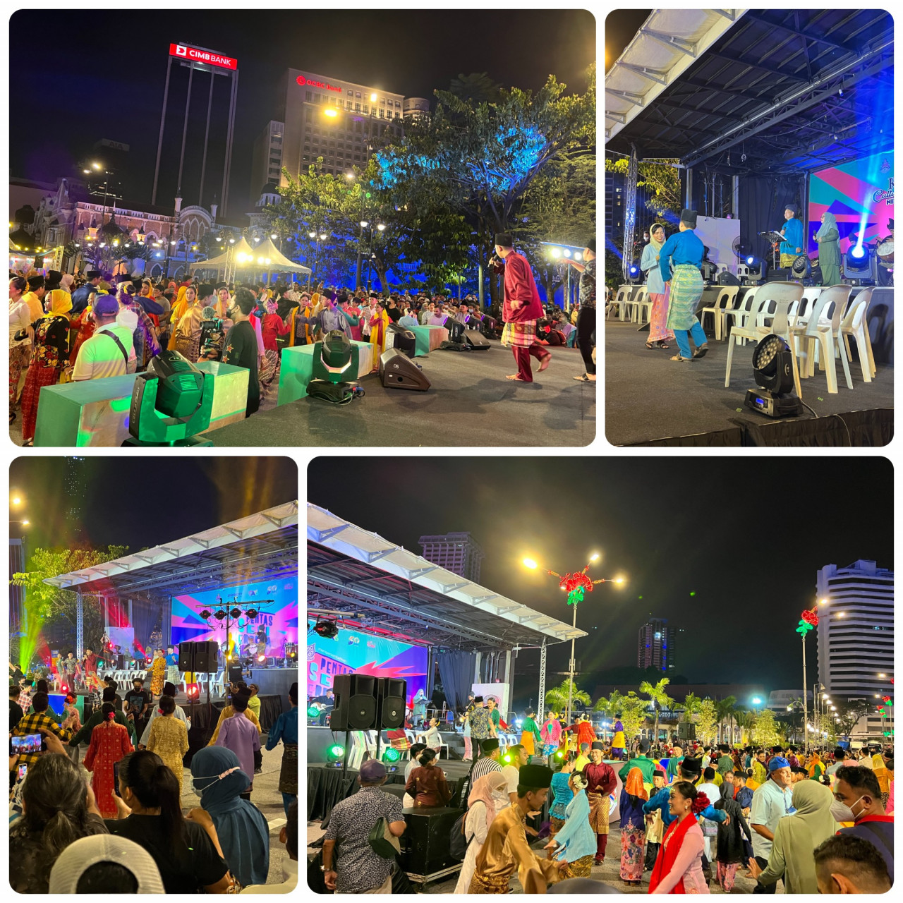 Traditional Malaysian song and dance brought people together on a balmy night in KL. – HAIKAL FERNANDEZ/The Vibes pic