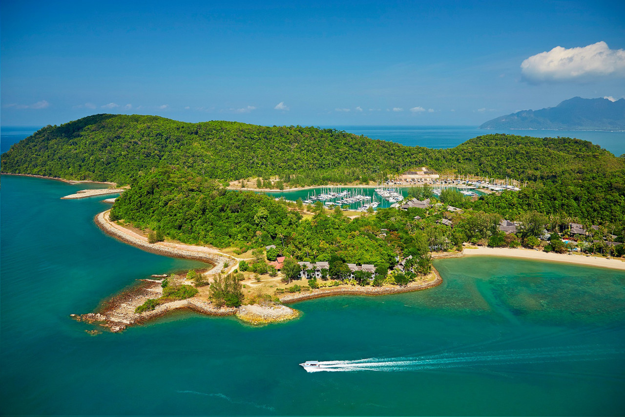 A view of Pulau Rebak. – Joshua Woo Facebook pic 