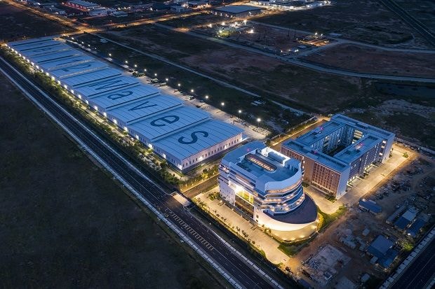 A drone shot of the Ship Campus in Batu Kawan, Penang. – Joshua Woo Facebook pic