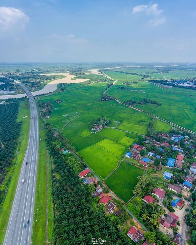 The lush Penang mainland. – Joshua Woo Facebook pic