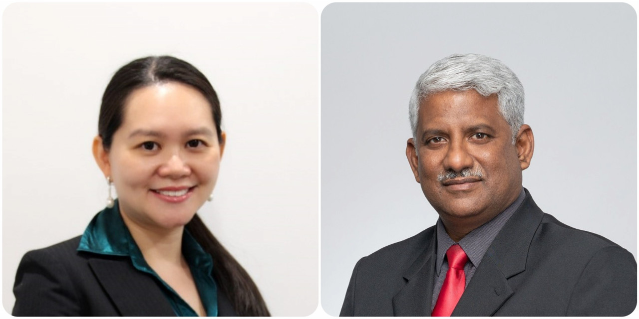 Consultant ophthalmologists Dr Fiona Chew Lee Min and Dr Lakana Kumar Thavaratnam. – Pic courtesy of Sunway Medical Centre