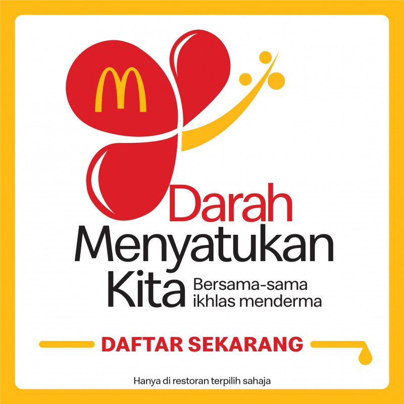 McDonald’s calls on Malaysians to donate blood