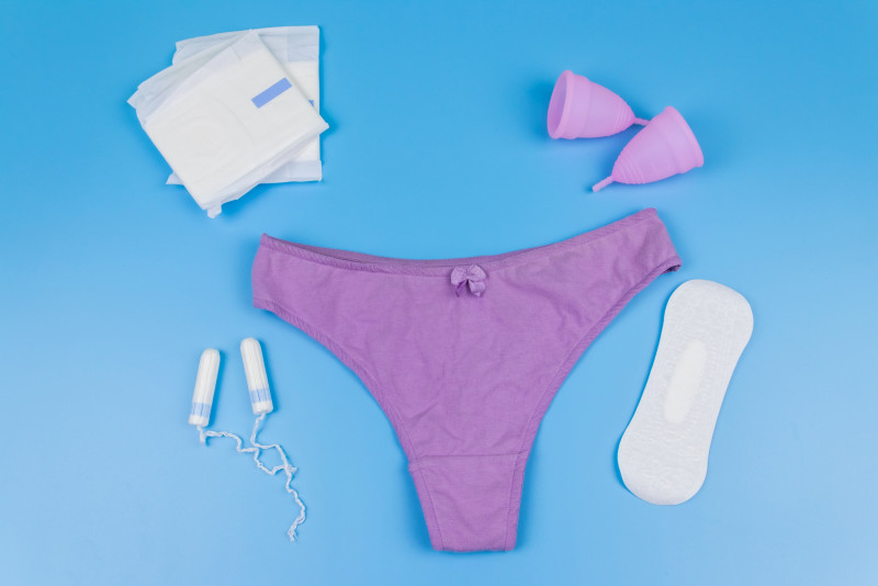 What is the interlabial petal, designed to offer sanitary protection for heavy flows?