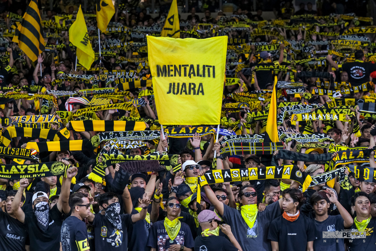 Various words of encouragement supported the sacrifices of the national players. – ABD RAZAK LATIF/The Vibes pic, June 14, 2022