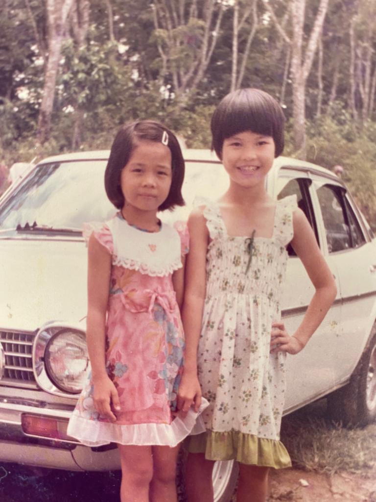 Ivy (right) as a child in Kuantan. – Pic courtesy of Ivy Whitbread