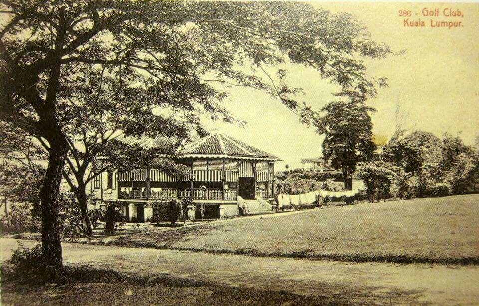 In the late 19th century, a single storey timbre pavilion clubhouse for golf enthusiasts was situated in Petaling Hill, near Jalan Sultan. – Facebook/MBSKL alumni-Ora Et Labora pic