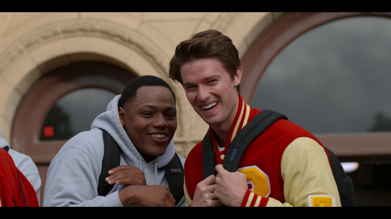 Mitchell, high school football team captain, and Jason (R), his right hand man. – Netflix pic