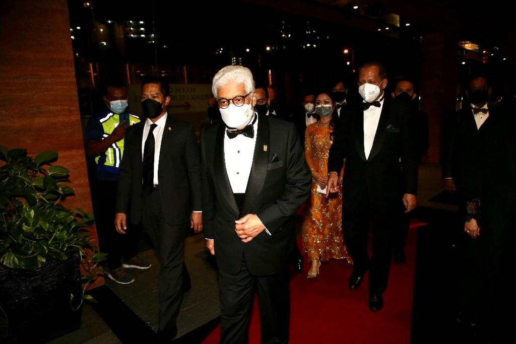 Yang di-Pertua Negri Pulau Pinang Tun Ahmad Fuzi Abdul Razak arrives at the event. – Pic courtesy of Seba