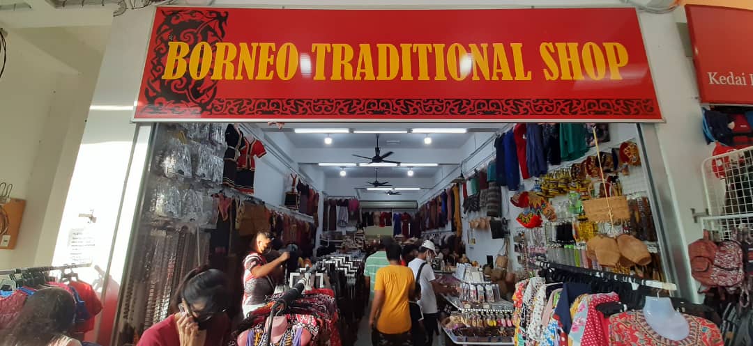 Brisk business for this traditional costume boutique in Serian during the months of April and May. – Pic by Marilyn Madrod