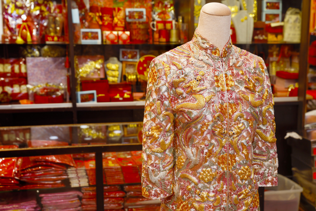 The Koon Nam Wah Bridal Gown Tailor in West Kowloon. – HKTB pic