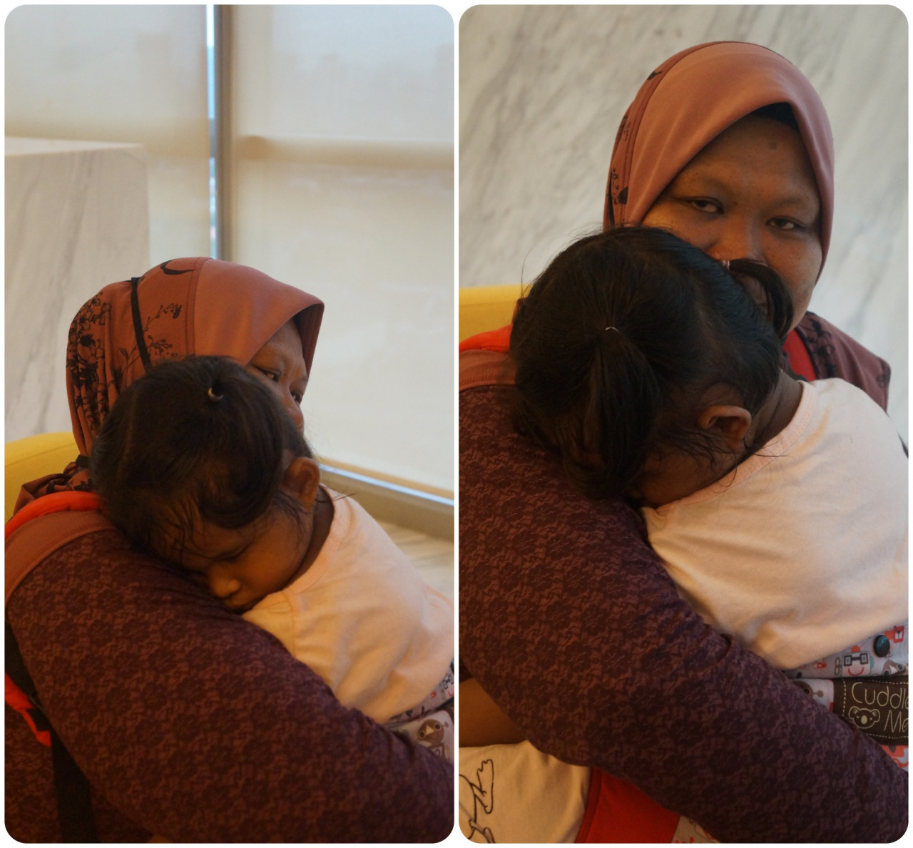 Azimah could not bear to leave her child with a babysitter after several bad experiences. – Zaidatul Syreen Abdul Rashid pic