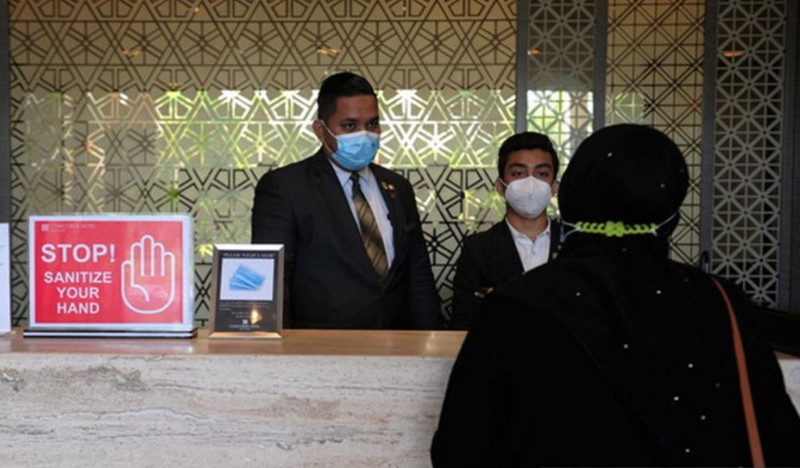 The lessening of SOPs has been good news for the struggling hotel sector, but the wider global situation has become a bigger issue for travel. – Bernama pic 