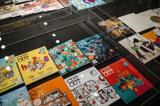 Cutout magazine on display. – IAN MCINTYRE/The Vibes pic