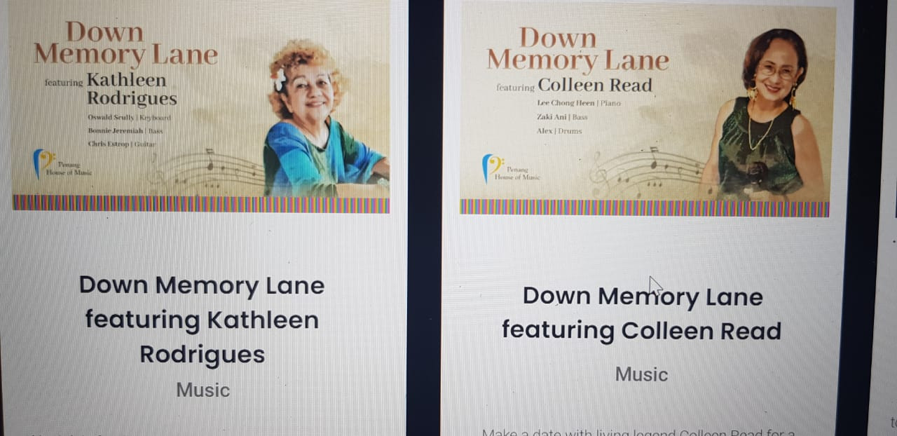 The Penang divas Kathleen Rodrigues and Colleen Read. – Screen grab