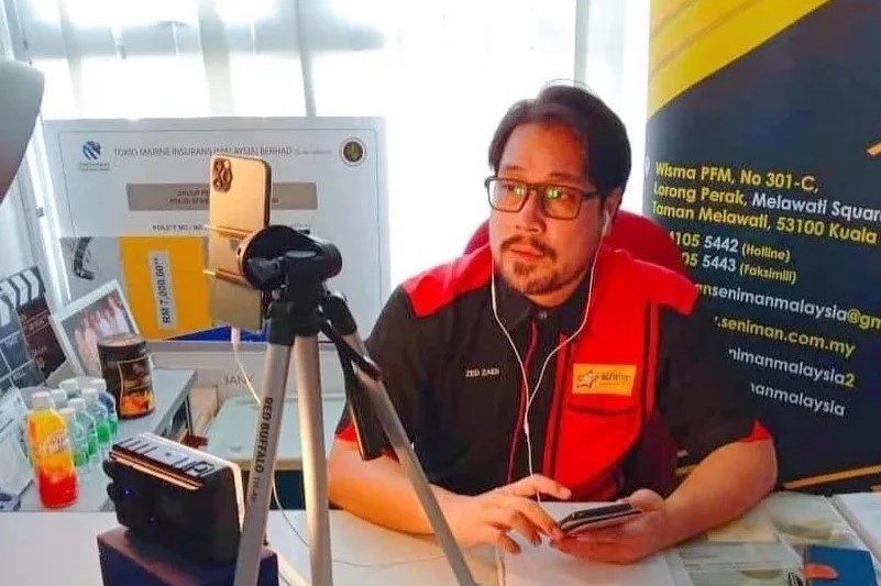 Seniman president Zed Zaidi. – File picture