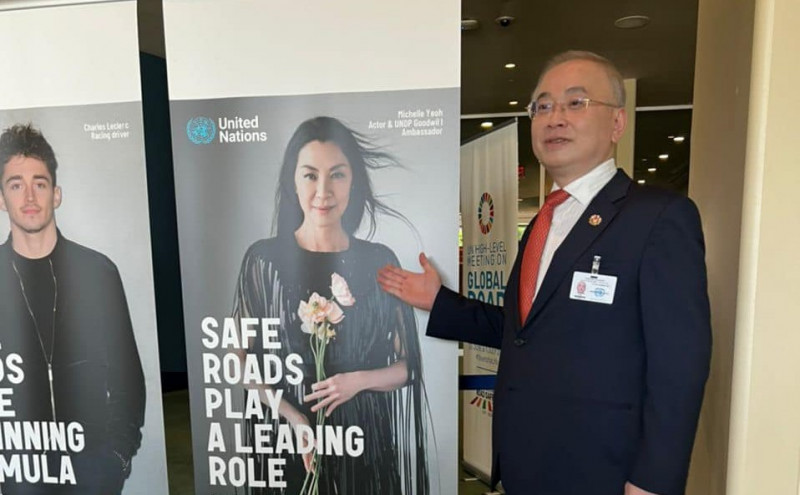 Michelle Yeoh is global road safety ambassador