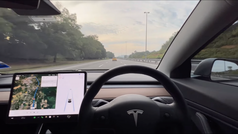 Long-distance driving experience using EV