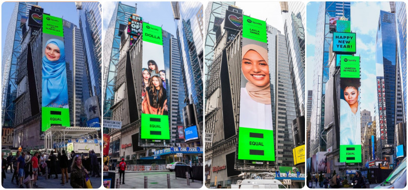 These 7 artists have repped Malaysia on New York Times Square Digital Billboard