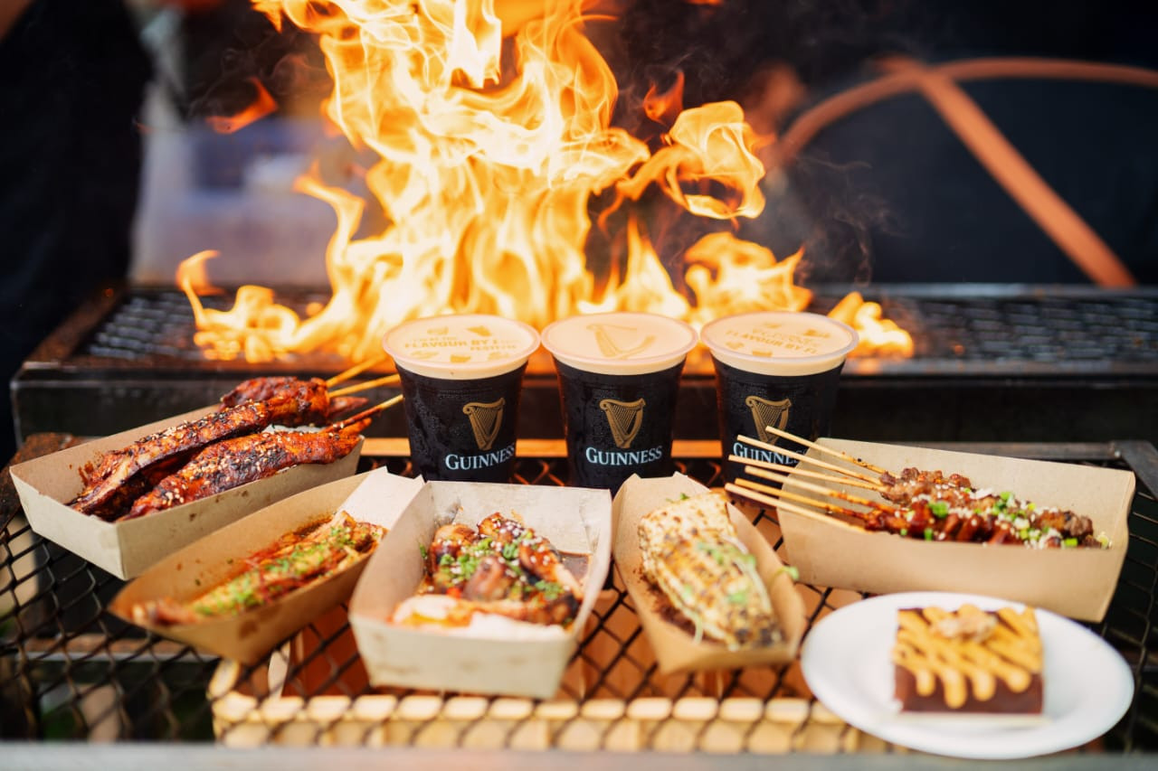 The grilled snacks which go well with the stout. – Pic courtesy of Sambal Lab Sdn Bhd