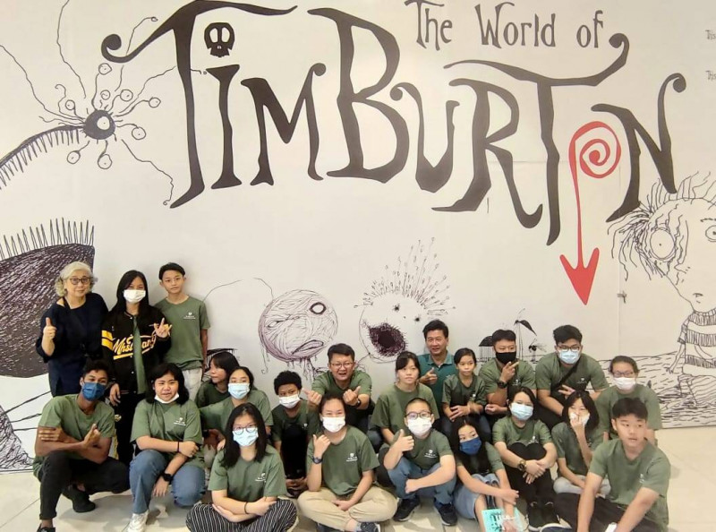 The World of Tim Burton Pop-up Museum hosts more than 100 orphans
