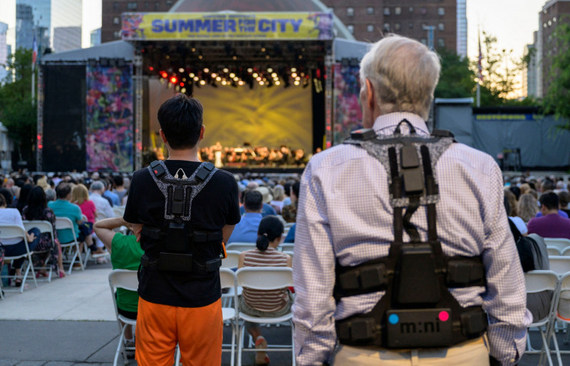 Vibrating vests translate music for deaf concertgoers