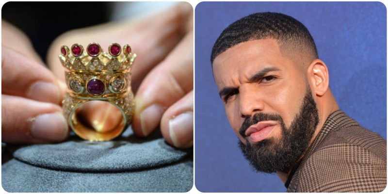 Top-of-the-line bling: Drake reveals he bought Tupac’s crown ring