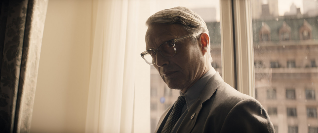 Mads Mikkelsen is Dr Voller, a riff on real-life scientist Wernher von Braun. A fanatic Nazi, he thinks the war should have ended differently and wants to use the Dial of Destiny to make that happen. – Pic courtesy of Lucasfilm