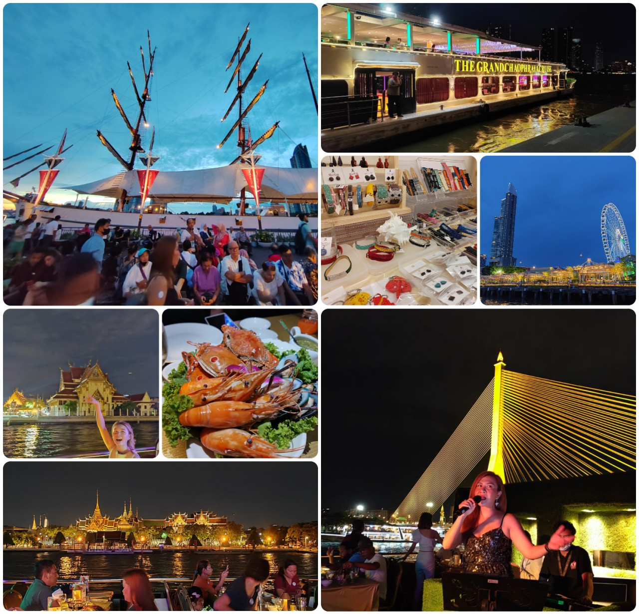 The Chao Phraya Dinner Cruise offers magnificent views of Bangkok's most iconic and sacred landmarks. – Shazmin Shamsuddin pix