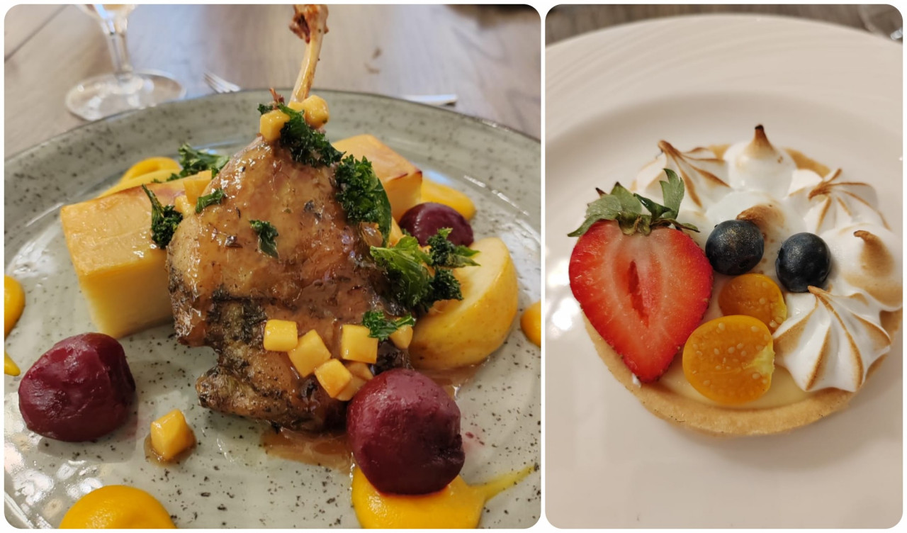 Savoury dishes like roast duck with apples and mouthwatering desserts reflect the versatility of the fruit. – Shazmin Shamsuddin pix