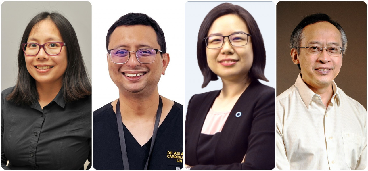 (From left) Professor Dr Tan Maw Pin, Dr Aslannif Roslan, Associate Professor Dr Lim Lee Ling and Professor Datuk Dr Zulkifli Ismail. – Pic courtesy of Immunise4Life
