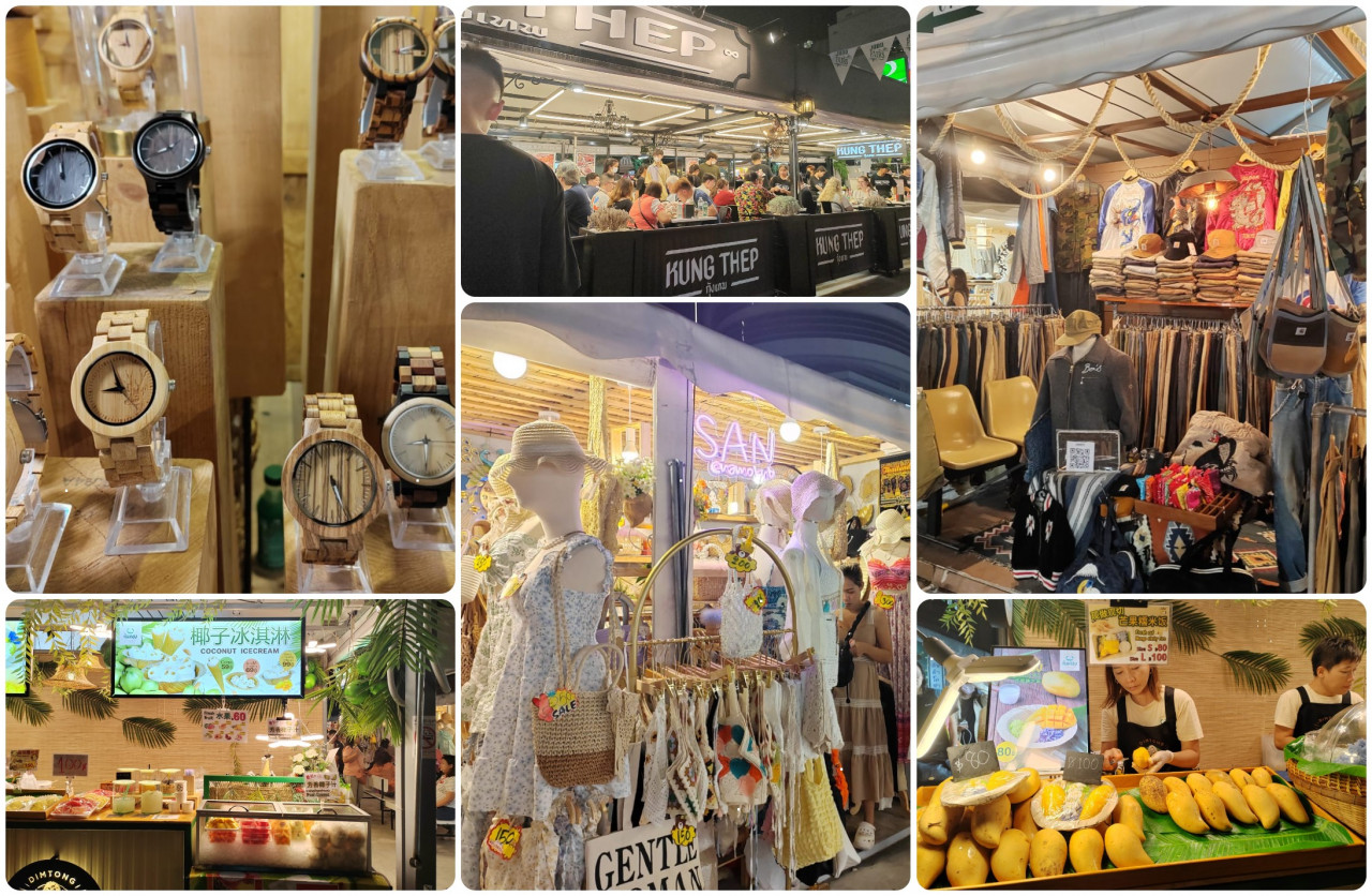 Jodd Fairs Night Market has more than 700 stalls offering a variety of clothing, decorations, handmade products, and tantalising street food. – Shazmin Shamsuddin pix