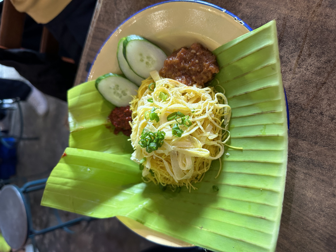 A small serving of the Siam bihun. The sambal has a pleasant heat. – Haikal Fernandez pic