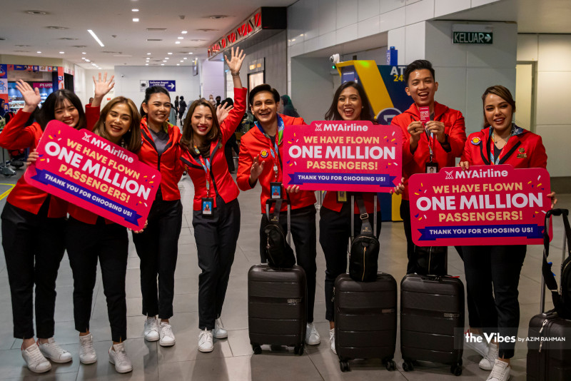 MYAirline celebrates 1 mil passenger milestone