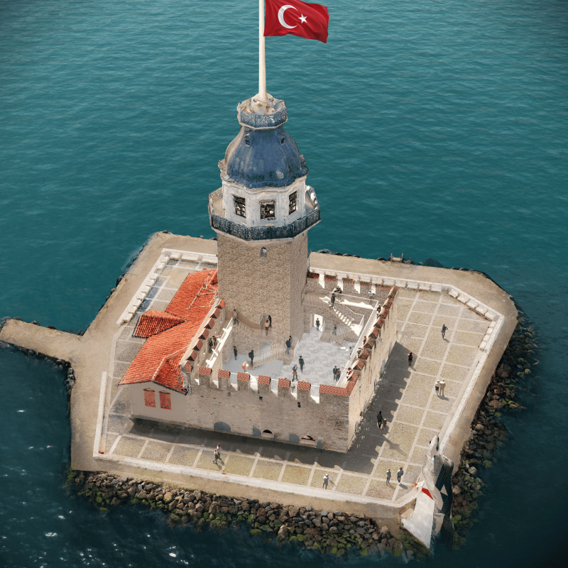 Istanbul’s landmark Maiden’s Tower reopens