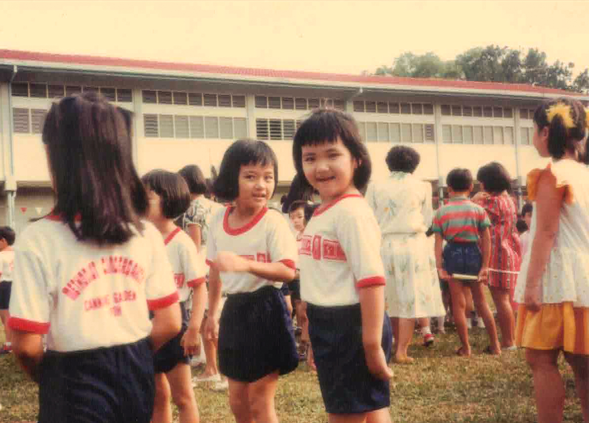 Beatrice Leong in primary school. – Pic courtesy of Beatrice Leong