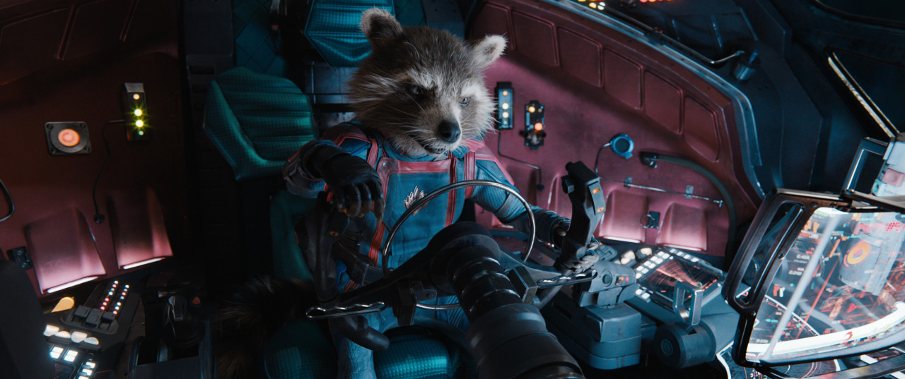 Though given plenty of screen time in the first two Guardians movies (as well as Infinity War), Rocket’s journey is at the centre of Vol 3. Bradley Cooper does a great job with his voice work, and the effects are better than ever. – Pic courtesy of Disney