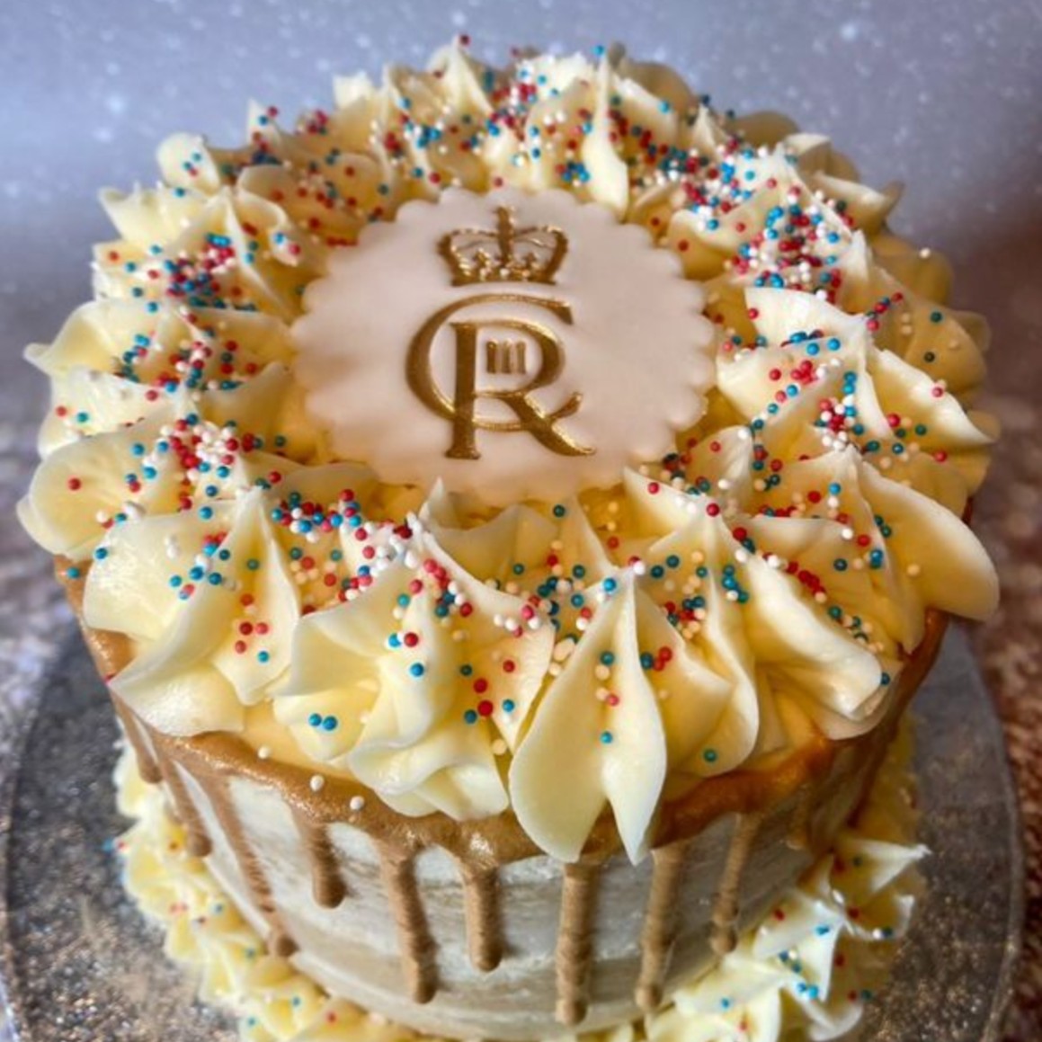 Davies says the cake took around two hours to make. – Catherine Davies pic