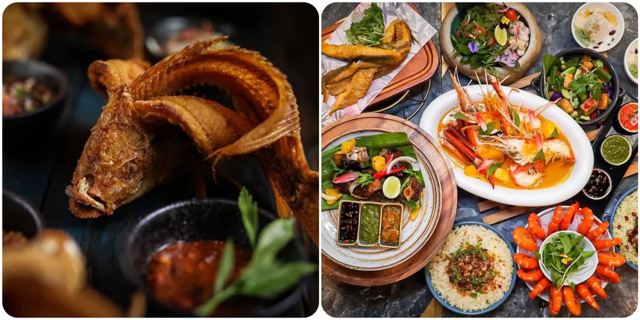Bib Gourmand picks Dancing Fish (left) and De. Wan 1958 by Chef Wan. – Pic courtesy of FunNow