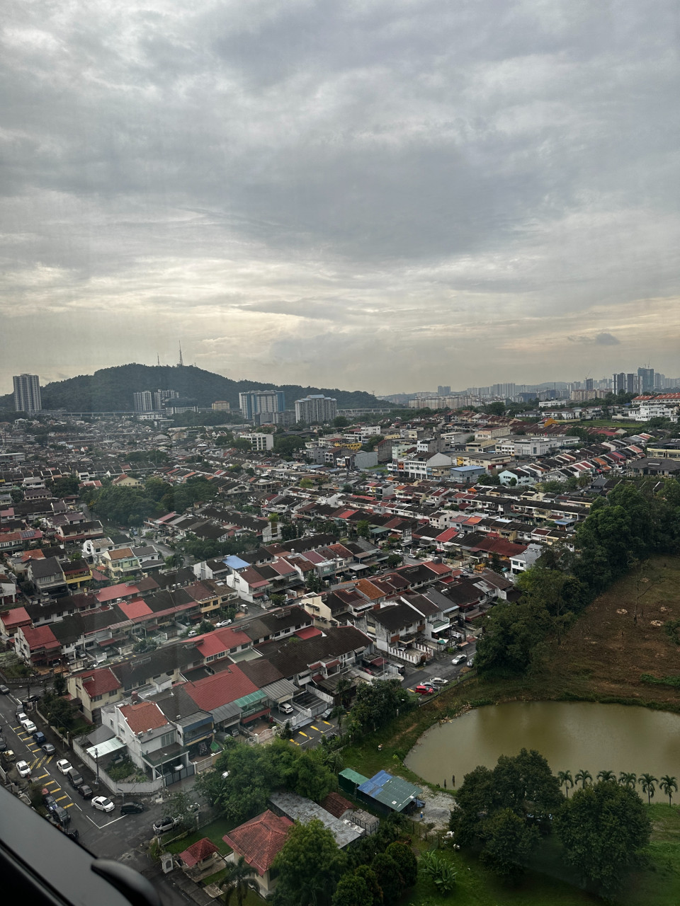 A view of the surrounding area on a particularly overcast day. – Haikal Fernandez pic